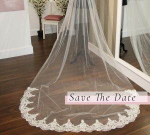 Save The Date Veil